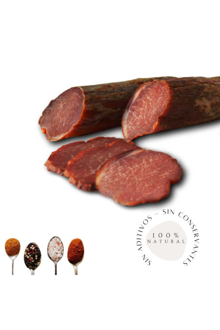 Lomo de Bellota 100% ibérica  NATURAL "Pieza de 500 a 600 gr"