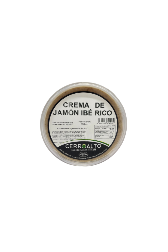 Crema de Jamón Ibérico 250 gr