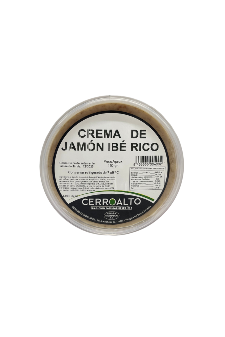 Crema de Jamón Ibérico 250 gr