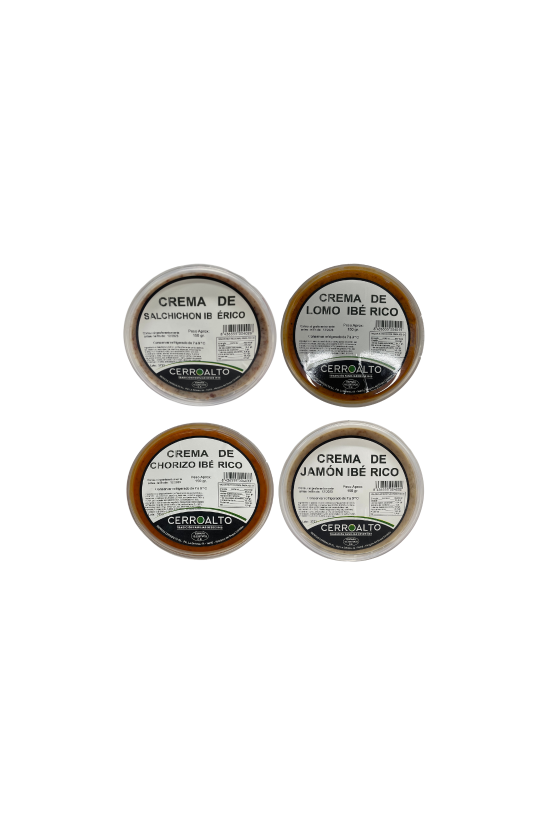 Pack de 4 Cremas Ibéricas