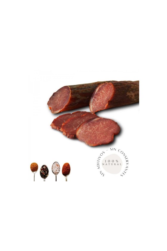 Lomo de Bellota 100% ibérica  NATURAL "Pieza de 500 a 600 gr"